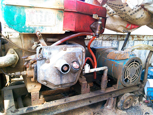 和硕单杠柴油机发电机出租